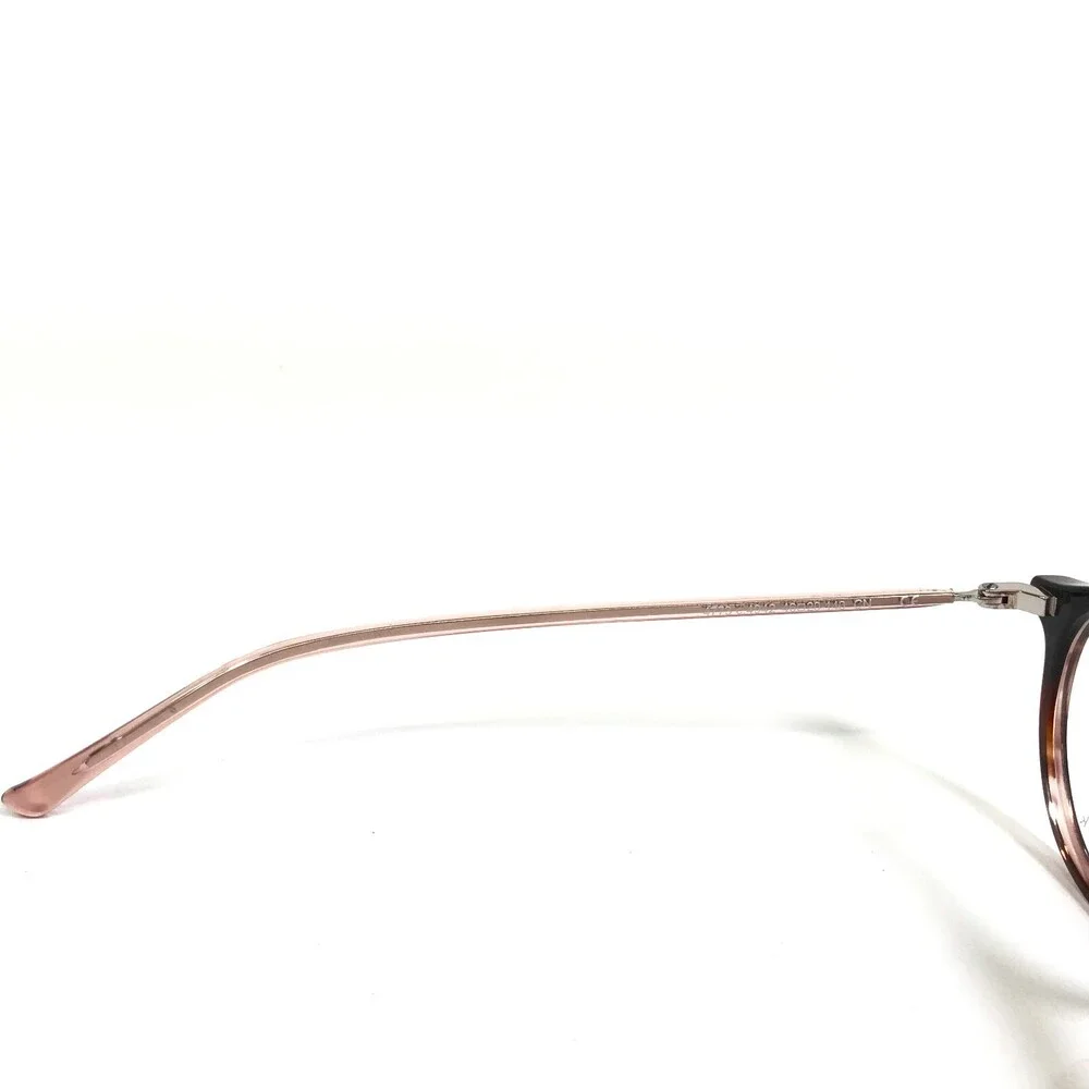 Prodesign Denmark Eyeglasses Frames 4773 c.4942 Brown Clear Pink Round 46-20-140